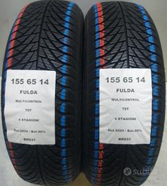 2 GOMME 155 65 14 FULDA BR931