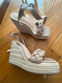 sandali con zeppa