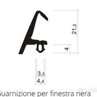 Schuco guarnizione centrale EPDM
Art.  224 068