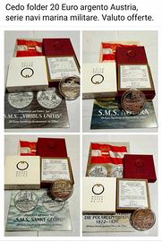 Monete 20 Euro Argento Austria – Serie Navi