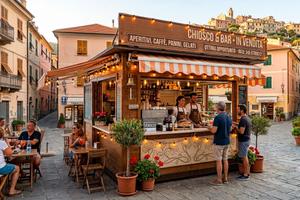 AVVIATO CHIOSCO/BAR A BAGHERIA (MURA+ATTIVITà)