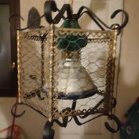 Lampada da soffitto artigianale esemplare unico