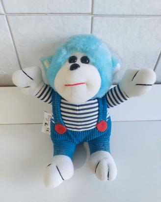 Scimmietta di peluche vintage