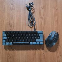 tastiera gaming + mouse
