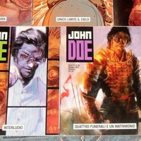 Lotto 4 Fumetti John Doe,vintage Eura 2007 bonelli