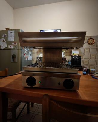 Salamandra Elettrica Professionale 2600W – Acciaio