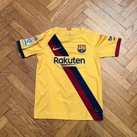 Completo da calcio  Barcellona giallo - bambino