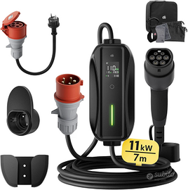 Cavo ricarica  auto elettriche 11kw da 380v