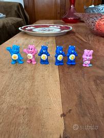 Lotto 6 Orsetti del Cuore (Care Bears) mini figure