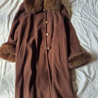 Cappotto lana e marmotta Alba Fornari