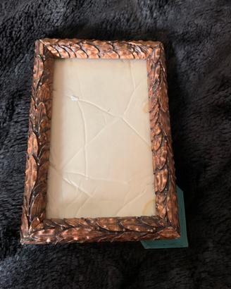 Cornice intagliata foglie alloro 1940/50