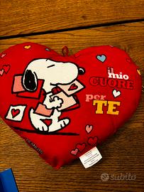 Cuscino cuore lindt - peanuts