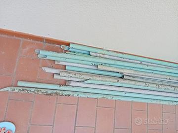 Canne plastificate per orto