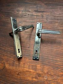 Coppia maniglie cromate