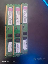 ddr3  2gbx3 totale 6gb