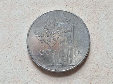 Moneta 100 Lire, 1977,
