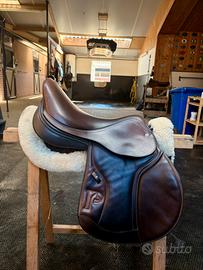 Sella Pariani marrone, Young Rider taglia 17
