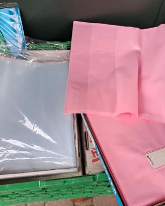 Copertine plastica quaderni scuola