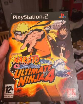 Naruto Shippuden Ultimate Ninja 4 ps2