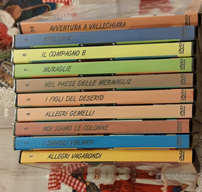 Stanlio e Ollio film in 10 dvd cellofanati