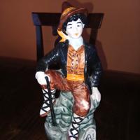 Statuina in porcellana "Calabria"