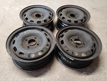 cerchi ferro Ford Fiesta 2009 R14