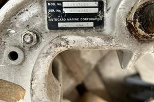 Motore fuoribordo Johnson 60cv anni '80