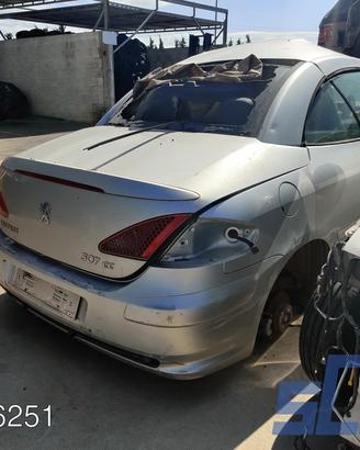 Peugeot 307 cc 3b 1.6 16v 110cv 03-09 -ricambi