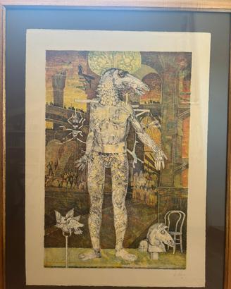 Litografia Raffaele De Rosa