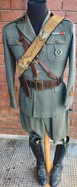 WW2 Uniforme Mod.40 completa +stivali bandoliera