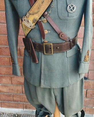 WW2 Uniforme Mod.40 completa +stivali bandoliera