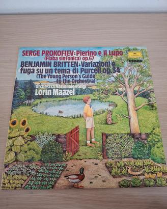 Vinile 33 giri Pierino e il lupo