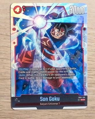 DRAGON BALL SON GOKU FB01 139 FUSION WORLD ENG