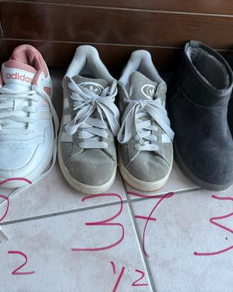 Scarpe pari al nuovo