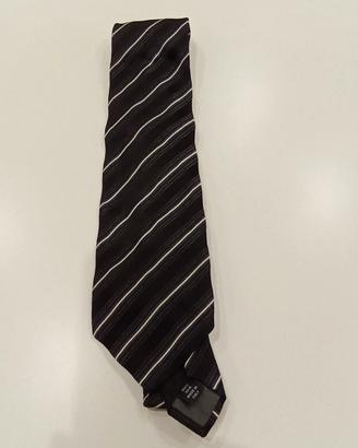 CRAVATTA CORNELIANI REGIMENTAL MARRONE