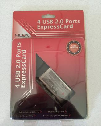Nilox Pcmcia Express Card Usb 2.0