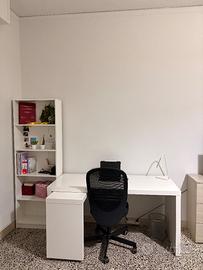 Scrivania Ikea MALM bianca