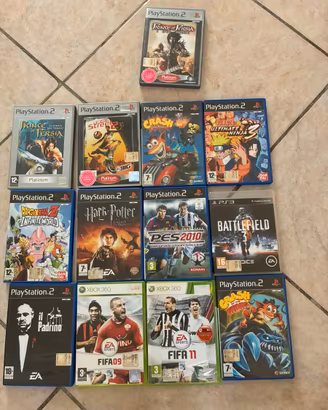 Giochi console Ps2/PS3/XBOX 360