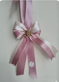 11 Fiocchi Bomboniere 18 Anni - Rosa Antico / Rosa