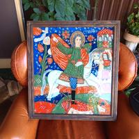 icona san Giorgio e il drago 