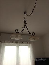 lampadario per taverna o sala 
