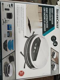 robottino aspirapolvere silvercrest lidl 