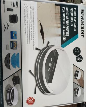 robottino aspirapolvere silvercrest lidl 