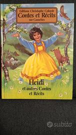 Libro Heidi in francese anno 1987