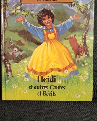 Libro Heidi in francese anno 1987