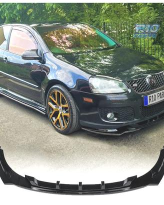 SPOILER LIP VOLKSWAGEN VW GOLF 5 GTI 03-08 NERO LU