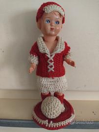 Bambolotto antico in celluloide cm 22 