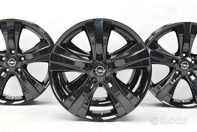 4 cerchi lega opel antara r18 nero lucido lt4724