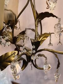 Lampadario vintage anni 1950/1960