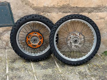 Coppia Cerchi Ruote Complete Excel Takasago